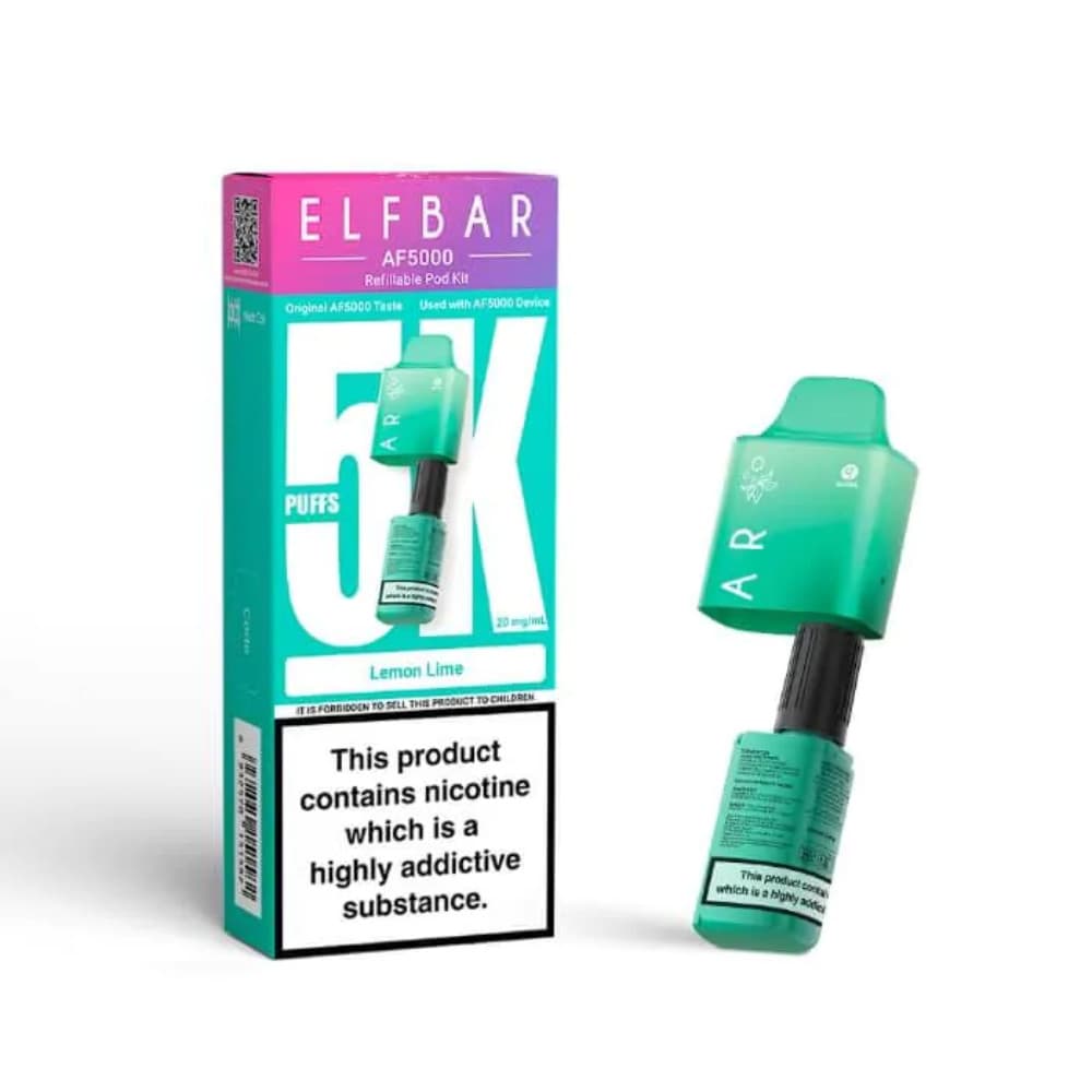  Lemon Lime Elf bar AF5000 Pods