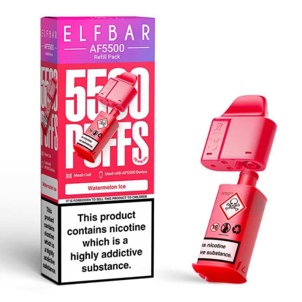  Watermelon Ice Elf bar AF5000 Pods