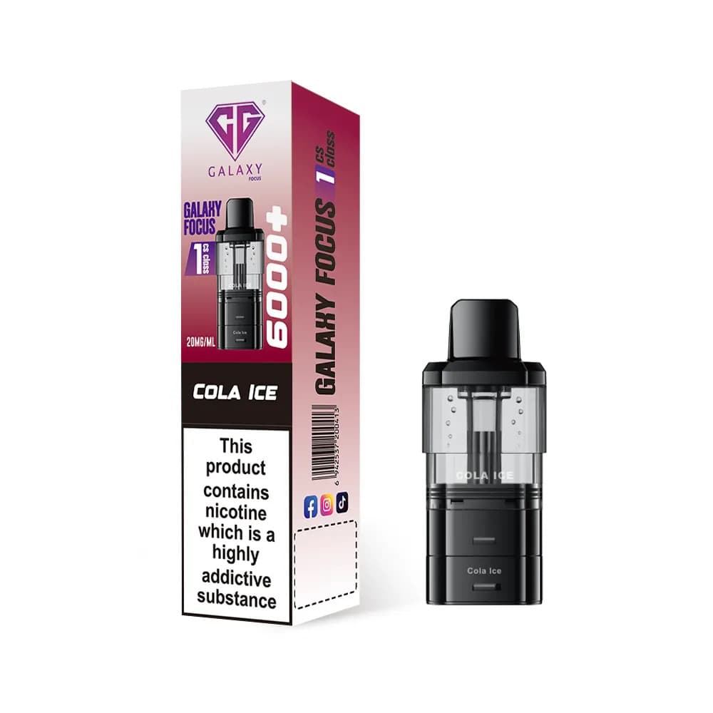  Cola Ice Crystal Galaxy Focus 6k Refill Pods