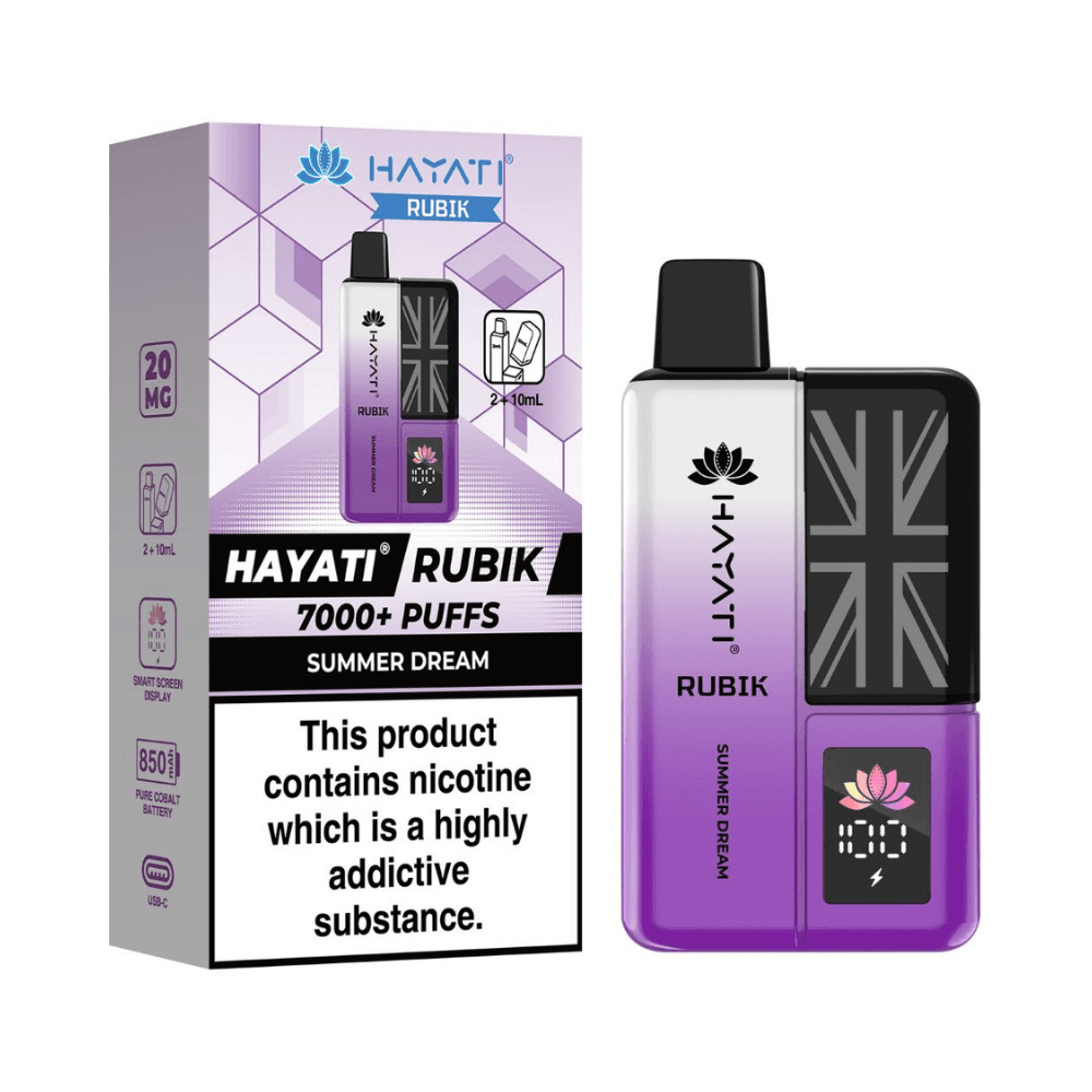  Summer Dream Hayati Rubik 7000 Prefilled Vape Kit