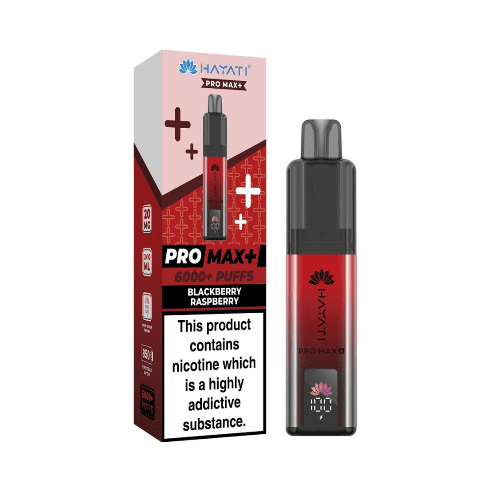  Blackberry Raspberry Hayati Pro Max Plus 6000 Prefilled Vape Kit
