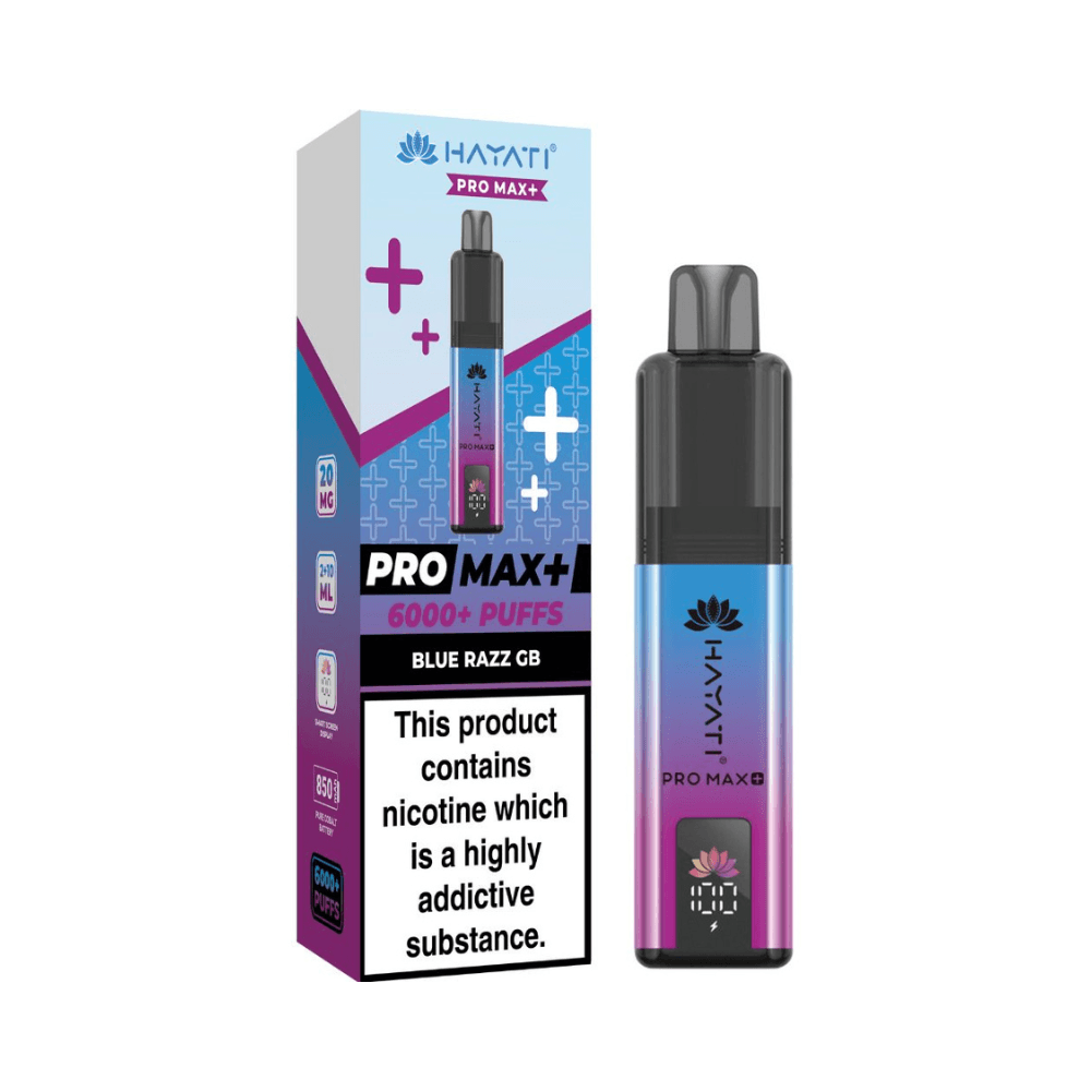  Blue Razz GB Hayati Pro Max Plus 6000 Prefilled Vape Kit