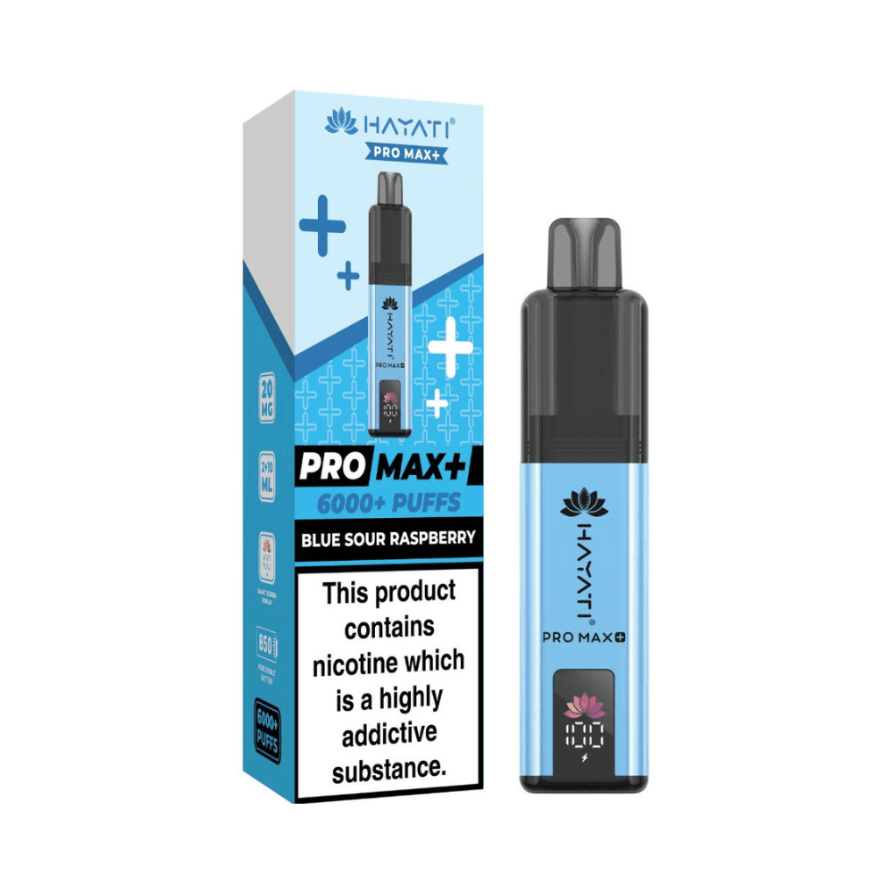  Blue Sour Raspberry Hayati Pro Max Plus 6000 Prefilled Vape Kit