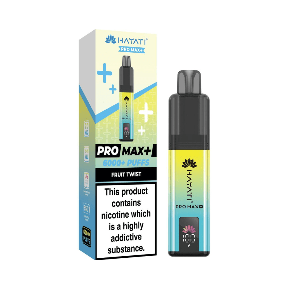  Fruit Twist Hayati Pro Max Plus 6000 Prefilled Vape Kit