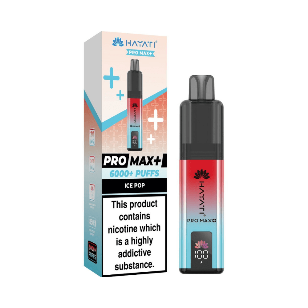  Ice Pop Hayati Pro Max Plus 6000 Prefilled Vape Kit