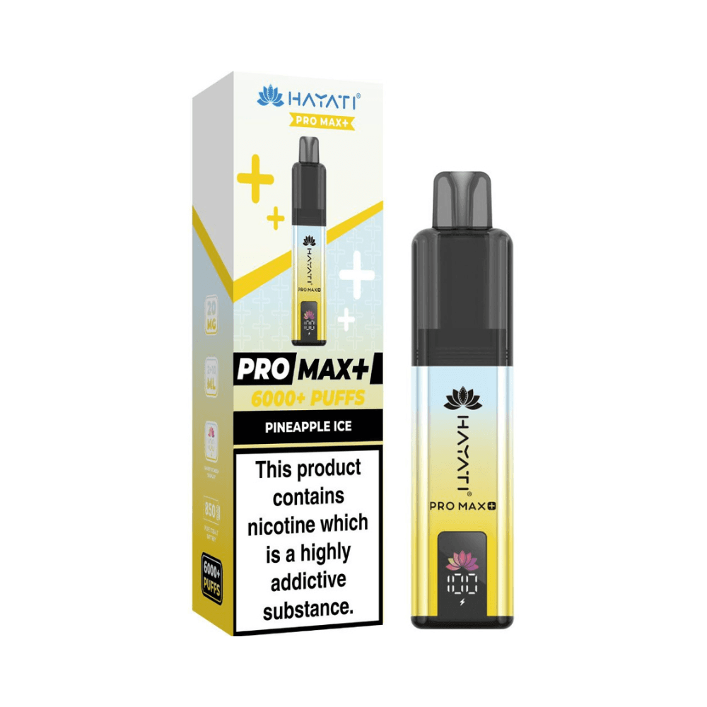  Pineapple Ice Hayati Pro Max Plus 6000 Prefilled Vape Kit