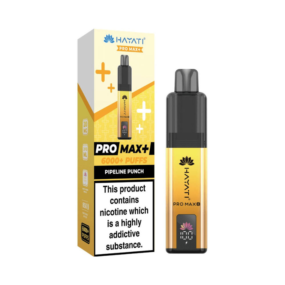  Pipeline Punch Hayati Pro Max Plus 6000 Prefilled Vape Kit