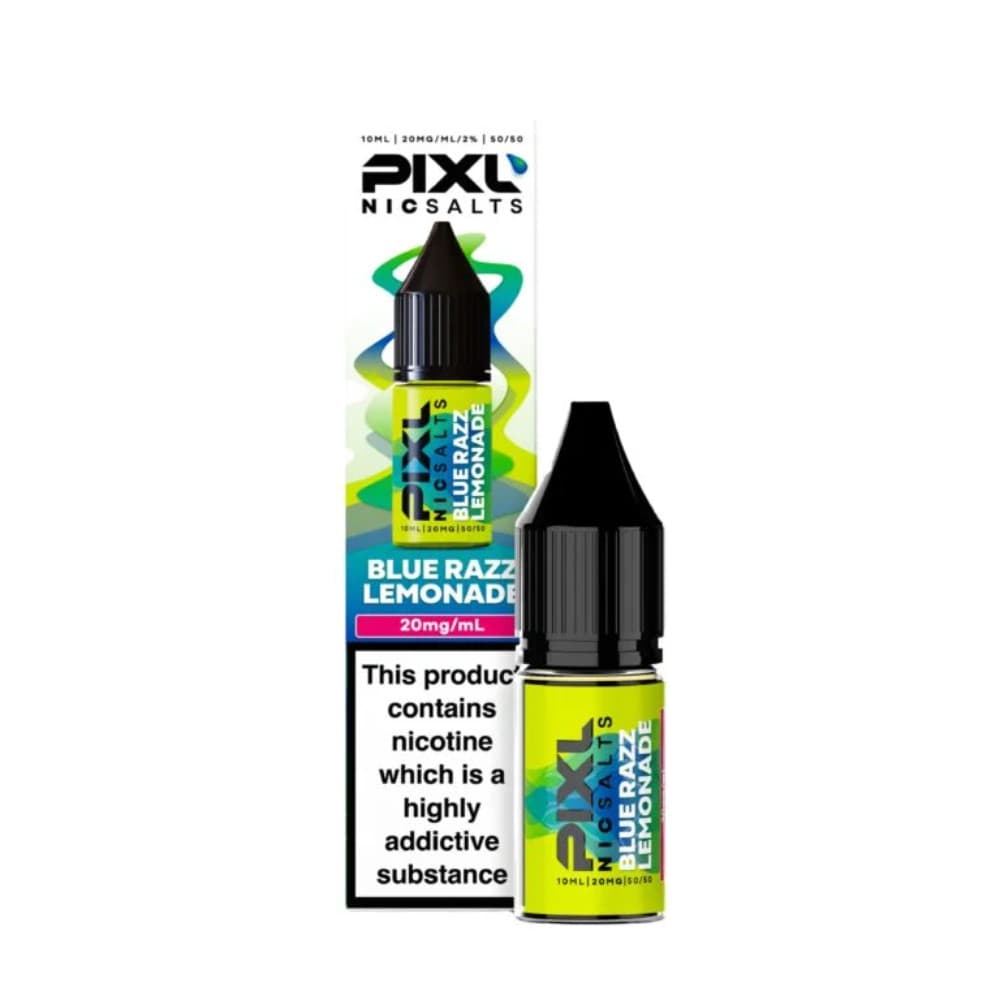  Blue Razz Lemonade / 10mg Pixl Nic Salts 10ml E liquids