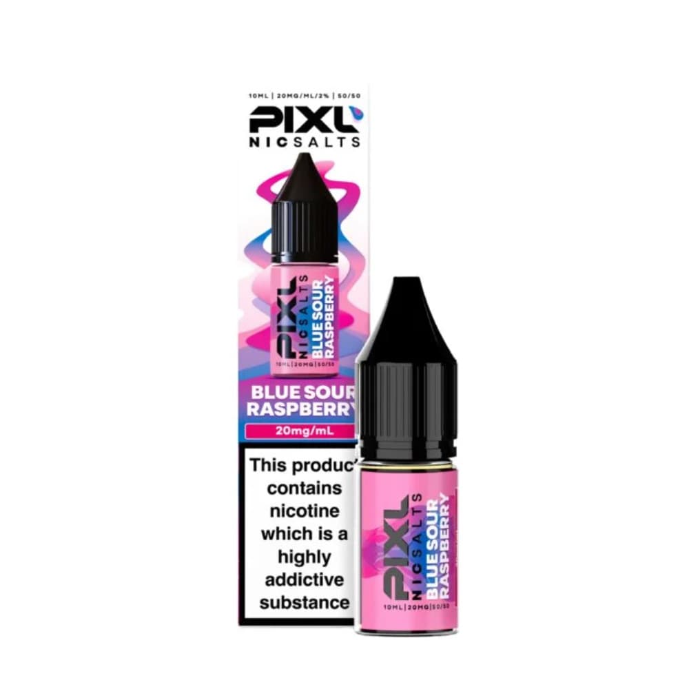  Blue Sour Raspberry / 10mg Pixl Nic Salts 10ml E liquids
