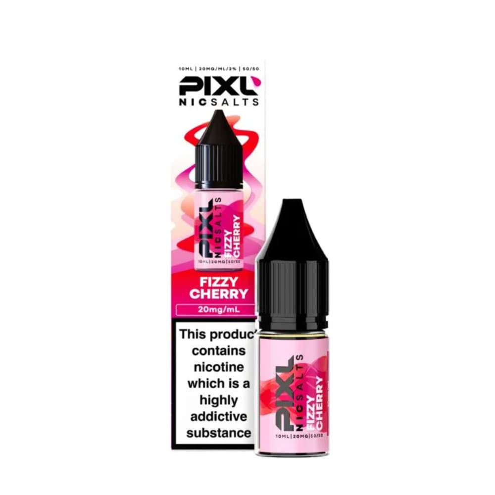  Fizzy Cherry / 10mg Pixl Nic Salts 10ml E liquids