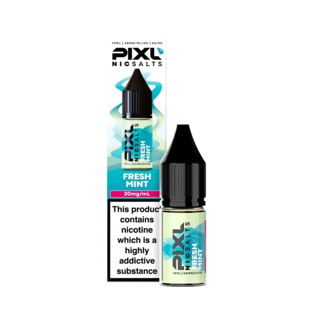  Fresh Mint / 20mg Pixl Nic Salts 10ml E liquids