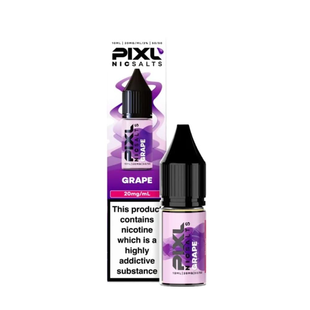  Grape / 20mg Pixl Nic Salts 10ml E liquids