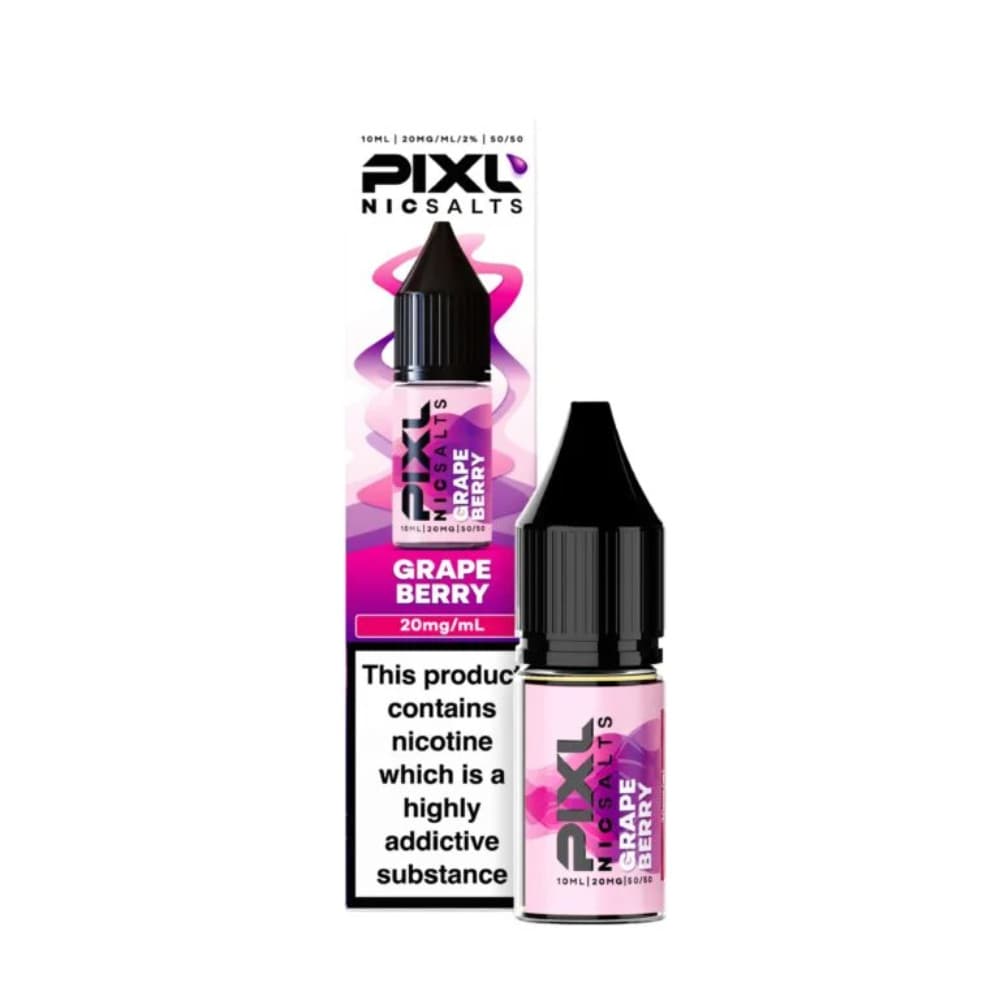  Grape Berry / 20mg Pixl Nic Salts 10ml E liquids
