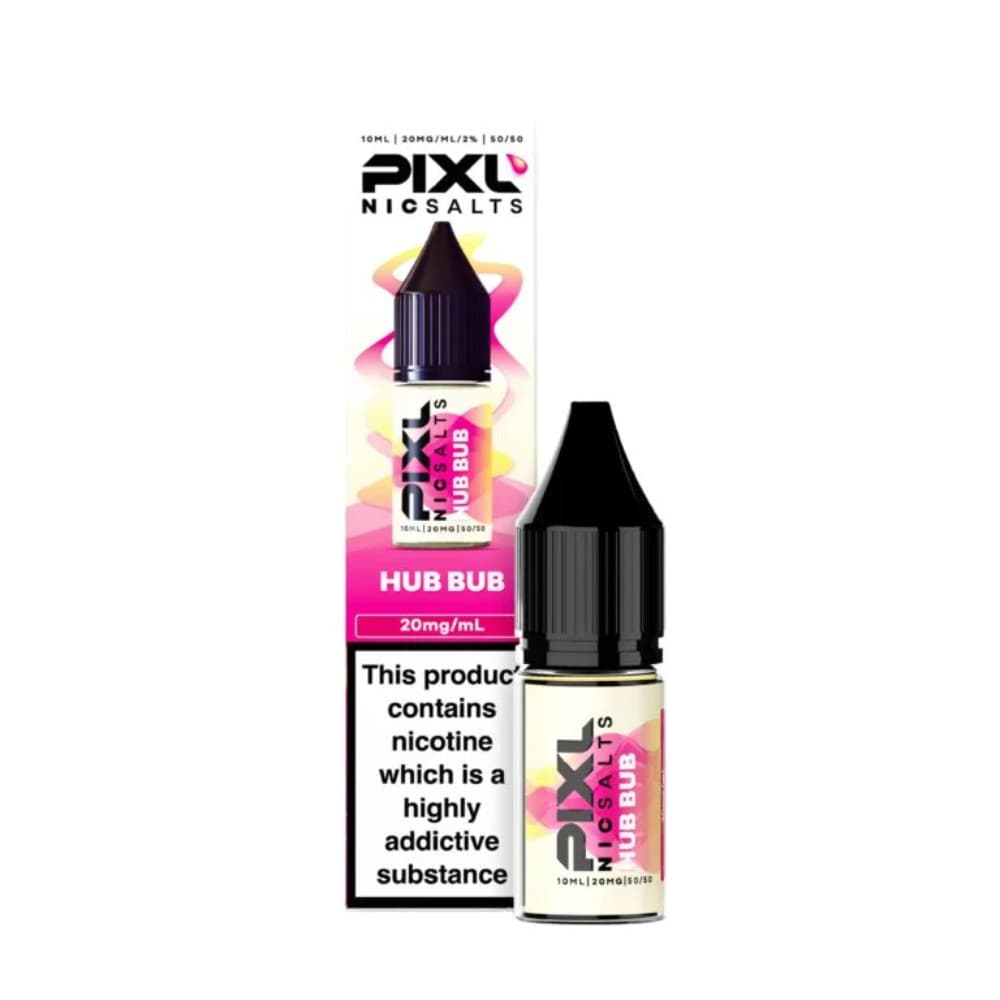  Hub Bub / 10mg Pixl Nic Salts 10ml E liquids