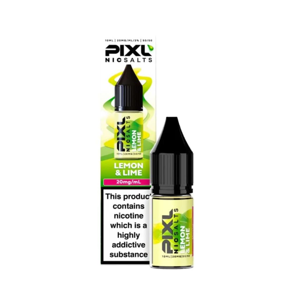  Lemon Lime / 20mg Pixl Nic Salts 10ml E liquids