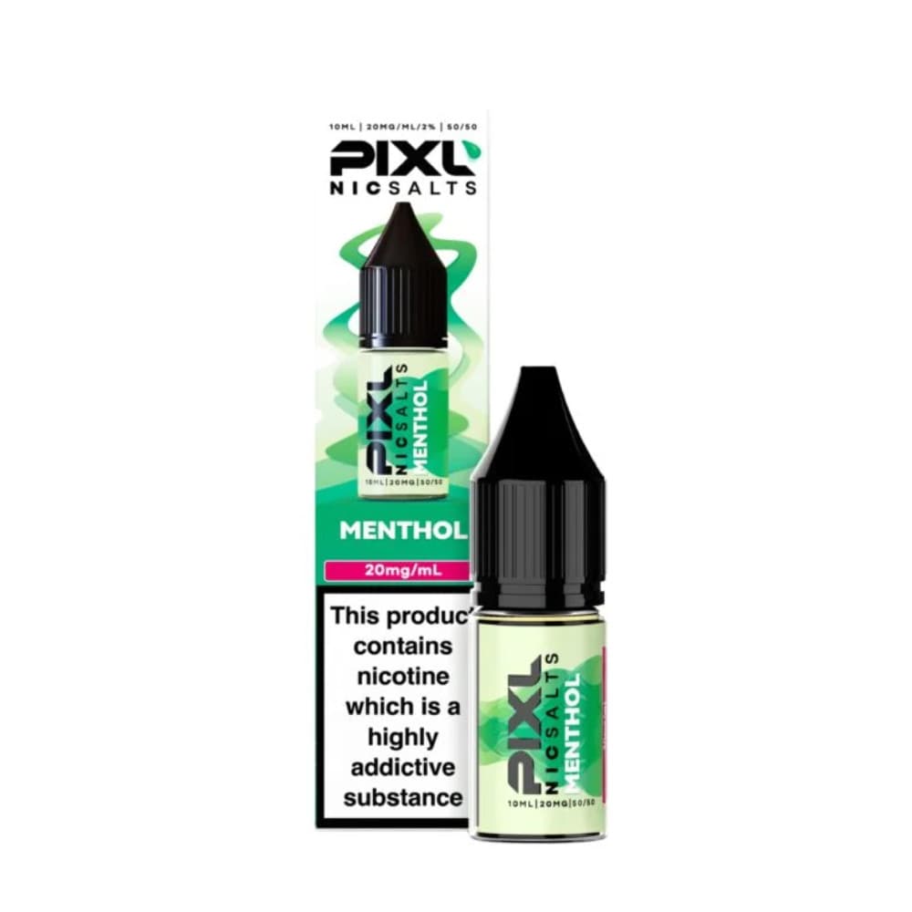  Menthol / 20mg Pixl Nic Salts 10ml E liquids