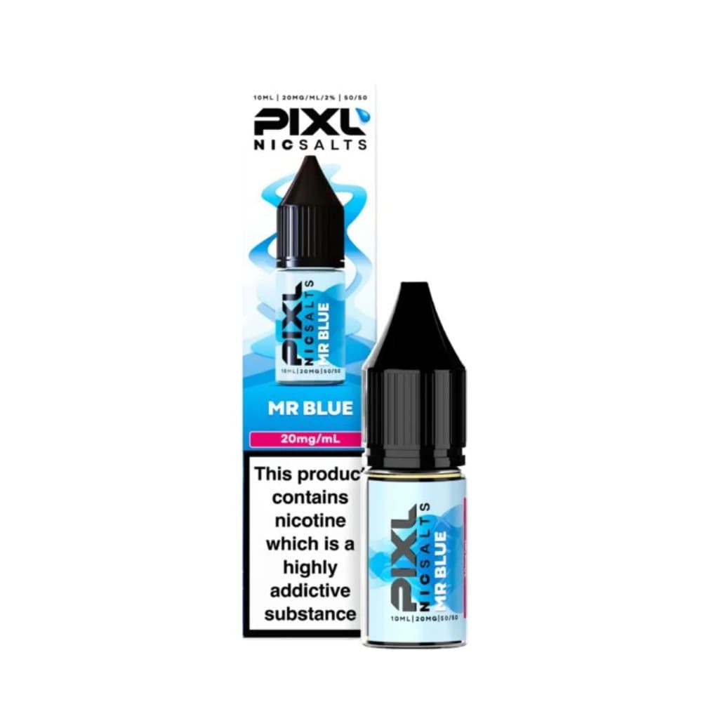  Mr Blue / 20mg Pixl Nic Salts 10ml E liquids