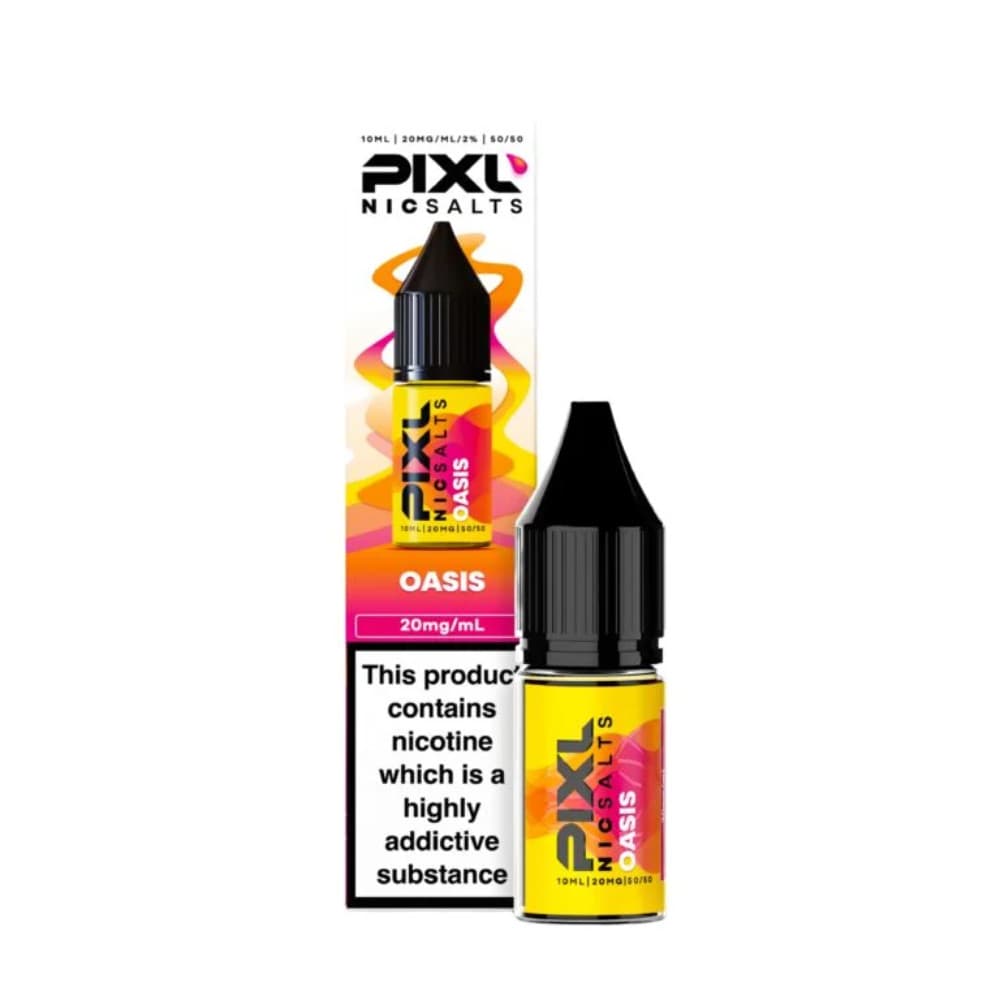  Oasis / 20mg Pixl Nic Salts 10ml E liquids