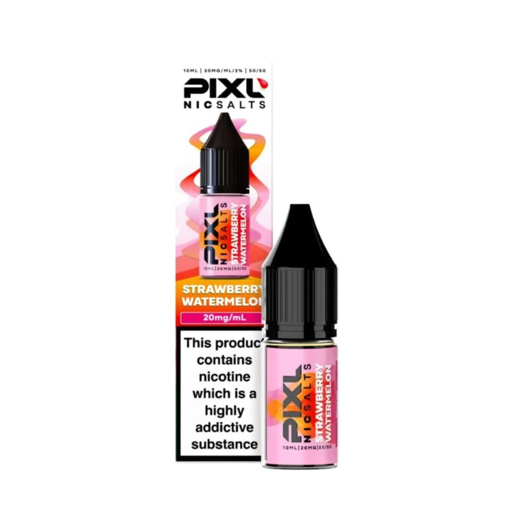 Strawberry Watermelon / 10mg Pixl Nic Salts 10ml E liquids