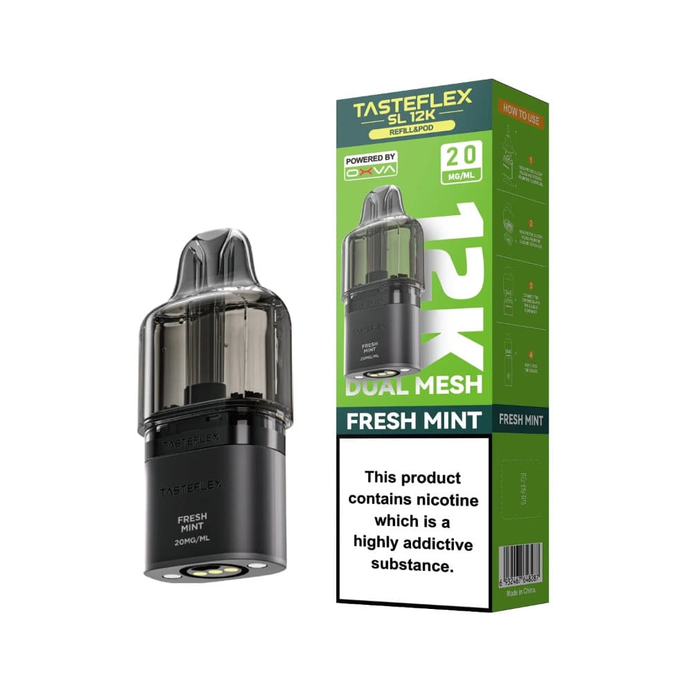  Fresh Mint Oxva Tasteflex SL 12K Pods