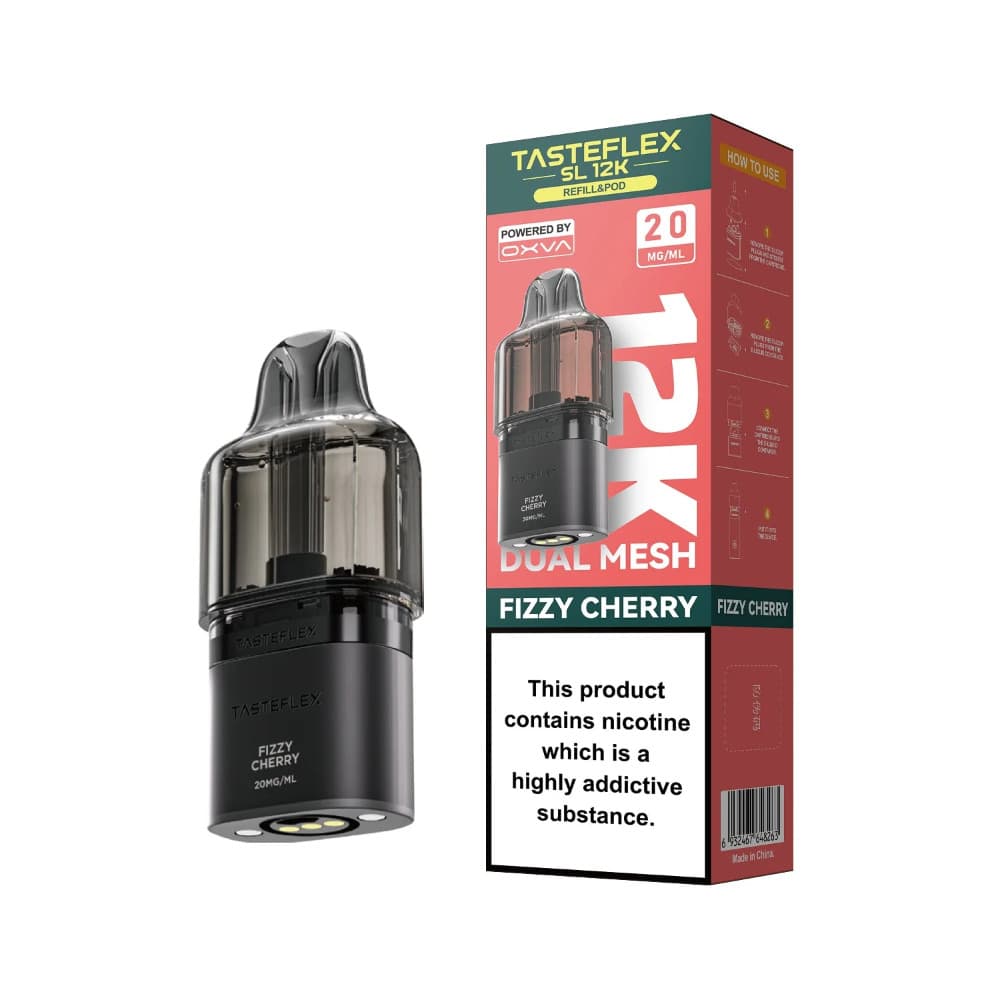  Fizzy Cherry Oxva Tasteflex SL 12K Pods
