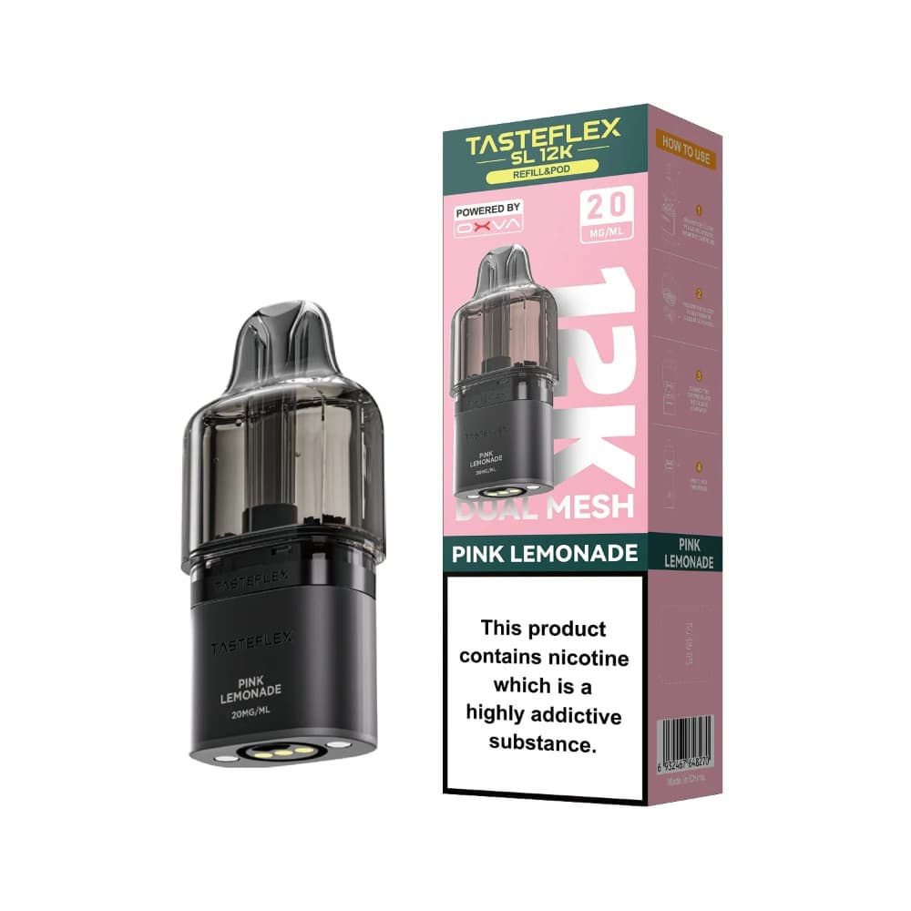  Pink Lemonade Oxva Tasteflex SL 12K Pods