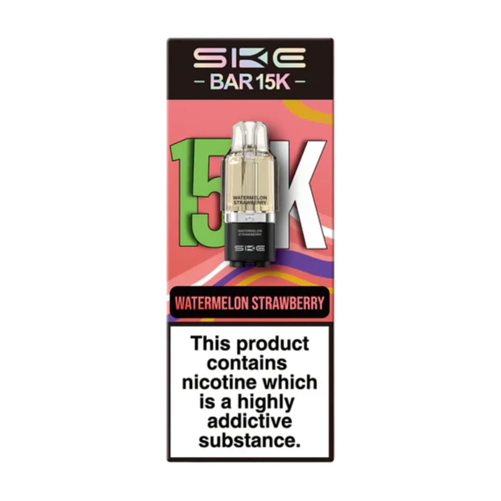  Watermelon Strawberry Ske Bar 15k Refill Pods