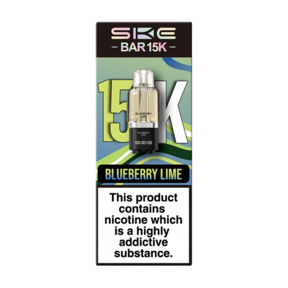  Blueberry Lime Ske Bar 15k Refill Pods