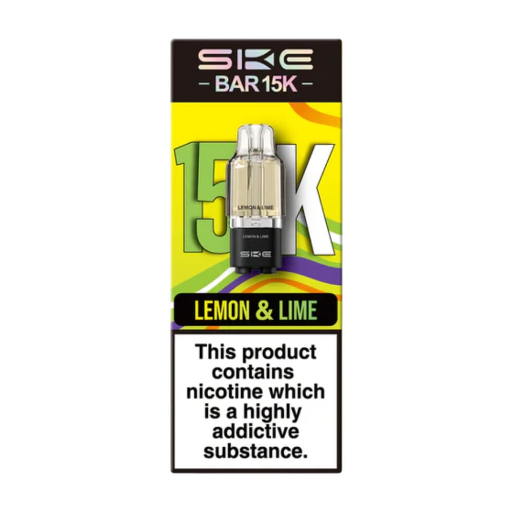  Lemon Lime Ske Bar 15k Refill Pods