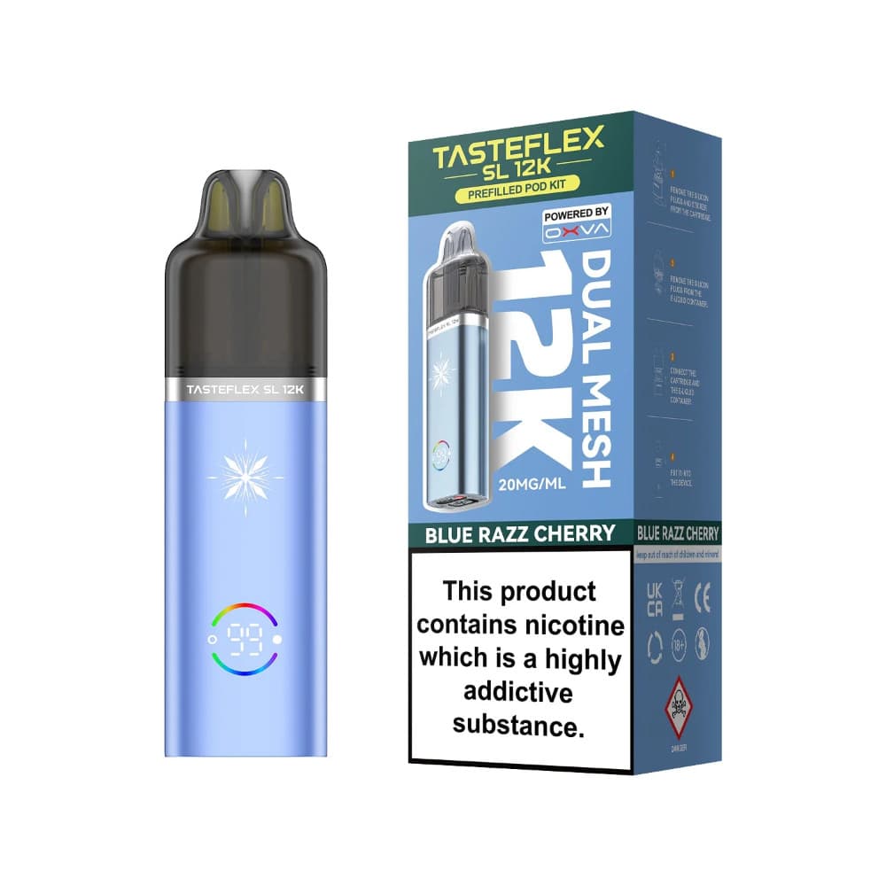  Blue Razz Cherry Oxva Tasteflex SL 12k Vape Kit