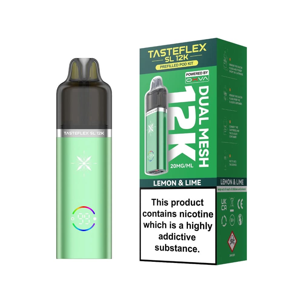  Lemon Lime Oxva Tasteflex SL 12k Vape Kit