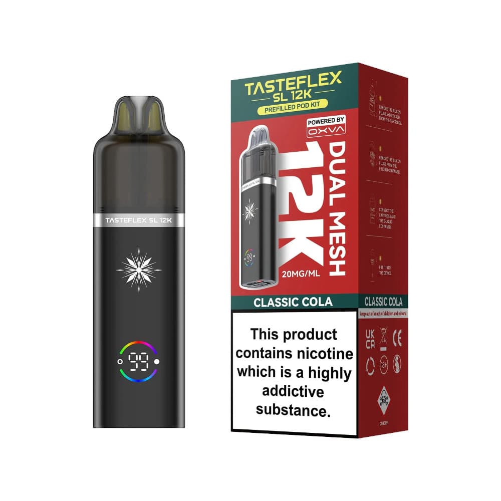  Classic Cola Oxva Tasteflex SL 12k Vape Kit