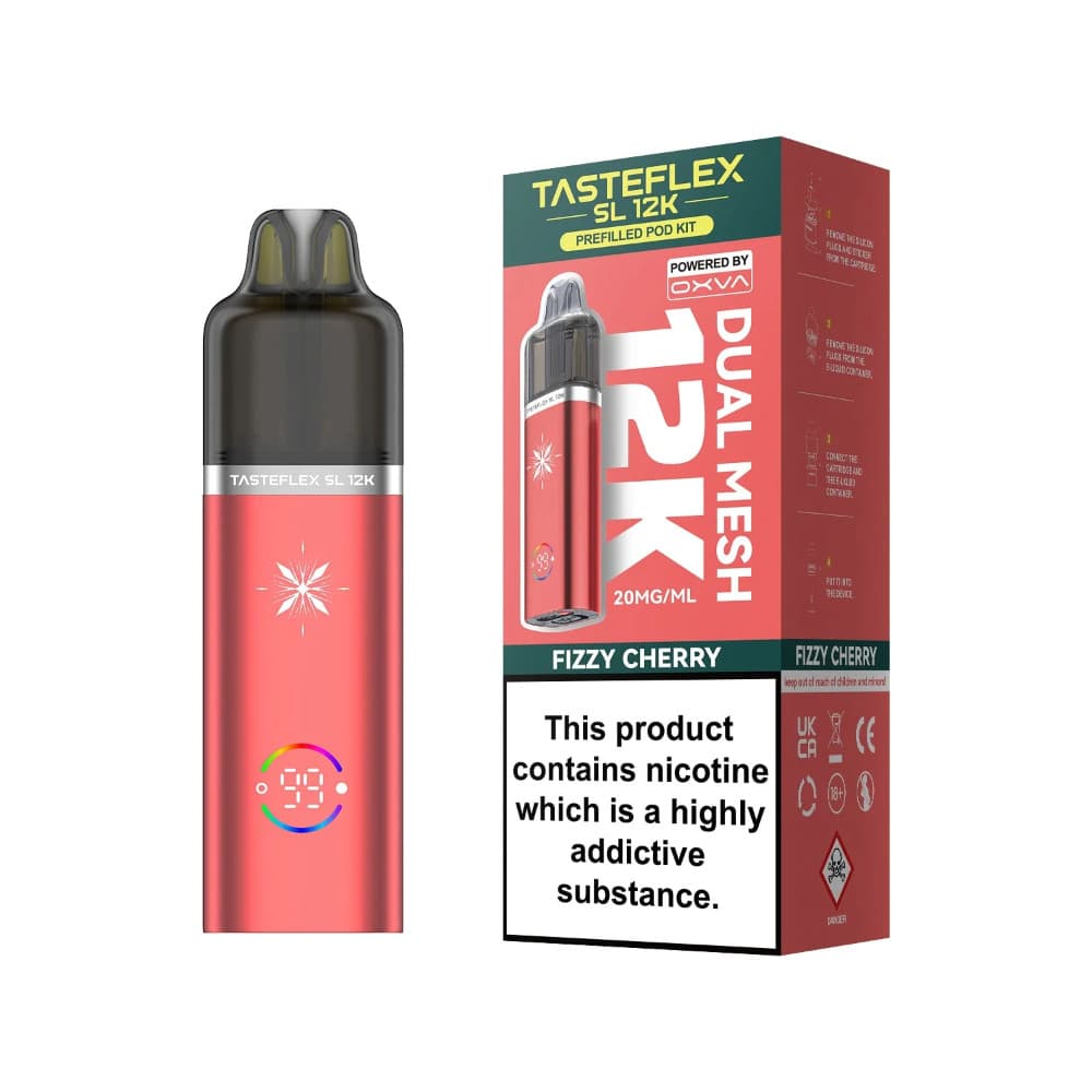  Fizzy Cherry Oxva Tasteflex SL 12k Vape Kit