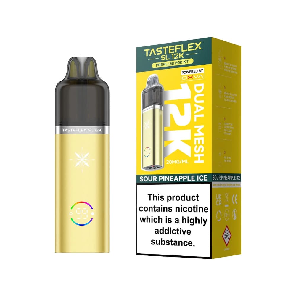  Sour Pineapple Ice Oxva Tasteflex SL 12k Vape Kit