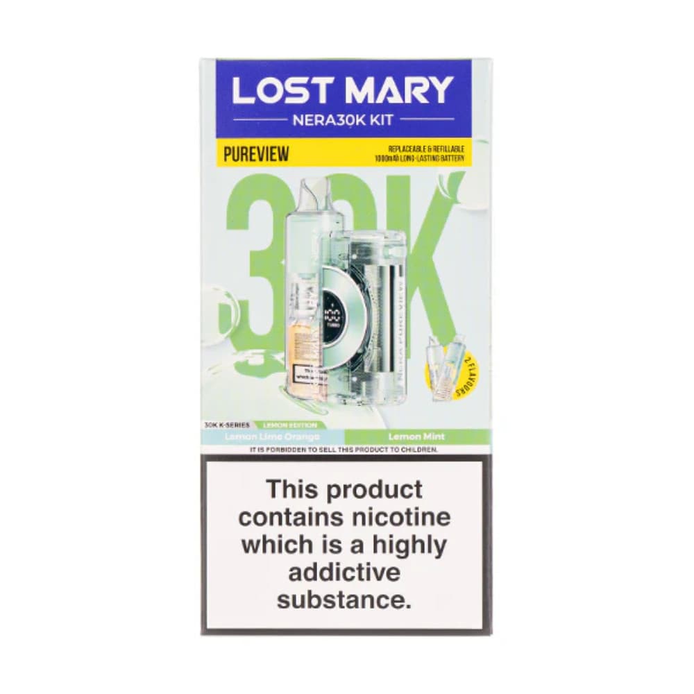 Lemon Edition Lost Mary NERA 30K Pureview