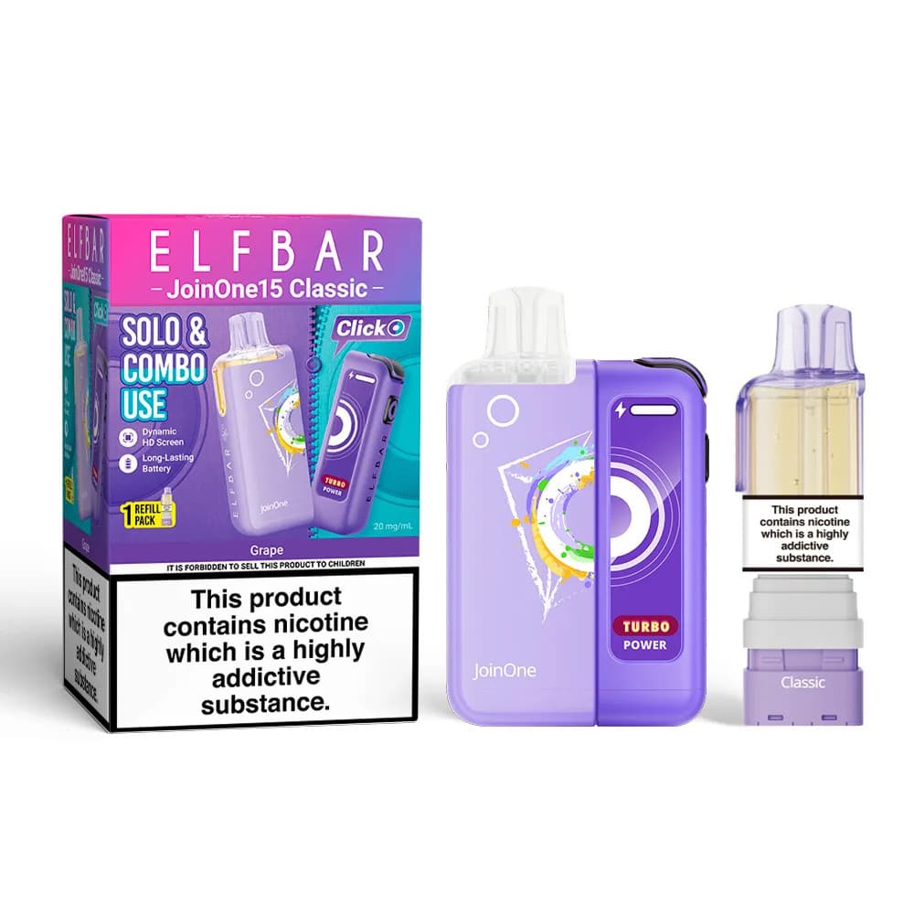  Grape Elf Bar JoinOne15 Classic