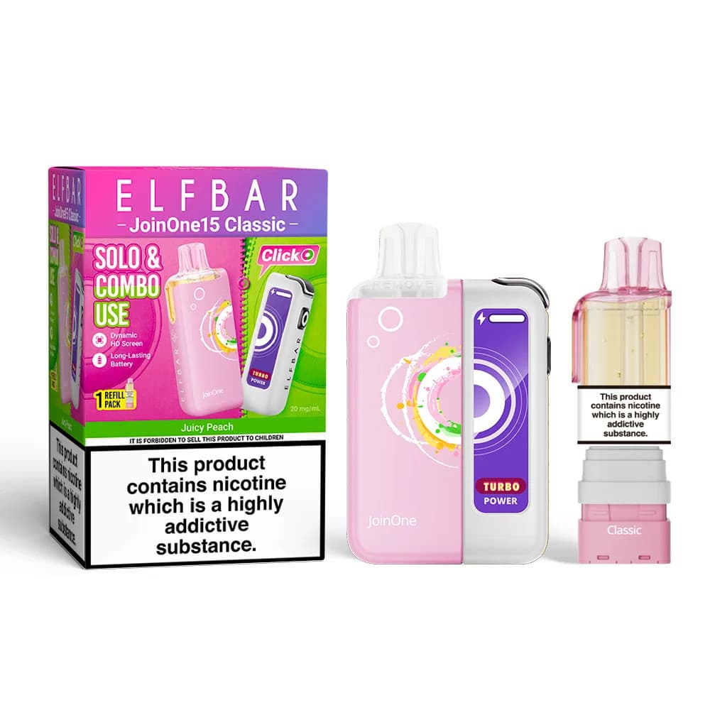  Juicy Peach Elf Bar JoinOne15 Classic