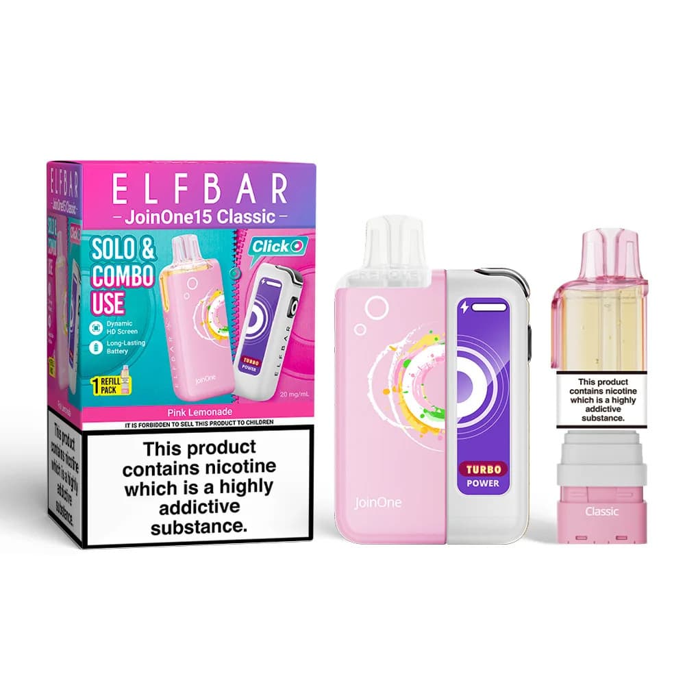  Pink Lemonade Elf Bar JoinOne15 Classic