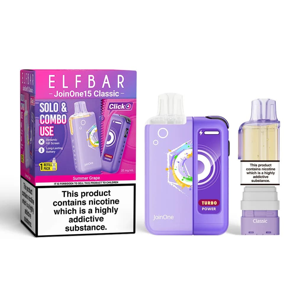  Summer Grape Elf Bar JoinOne15 Classic