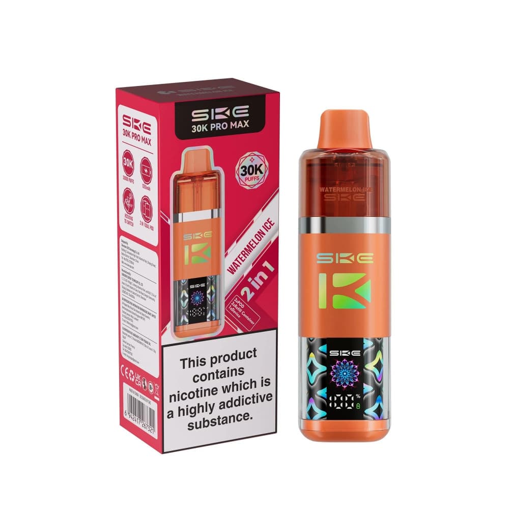  Watermelon Ice SKE 30k Pro Max Prefilled Vape Kit