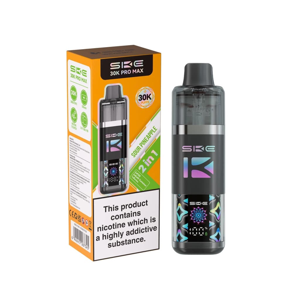  Sour Pineapple SKE 30k Pro Max Prefilled Vape Kit