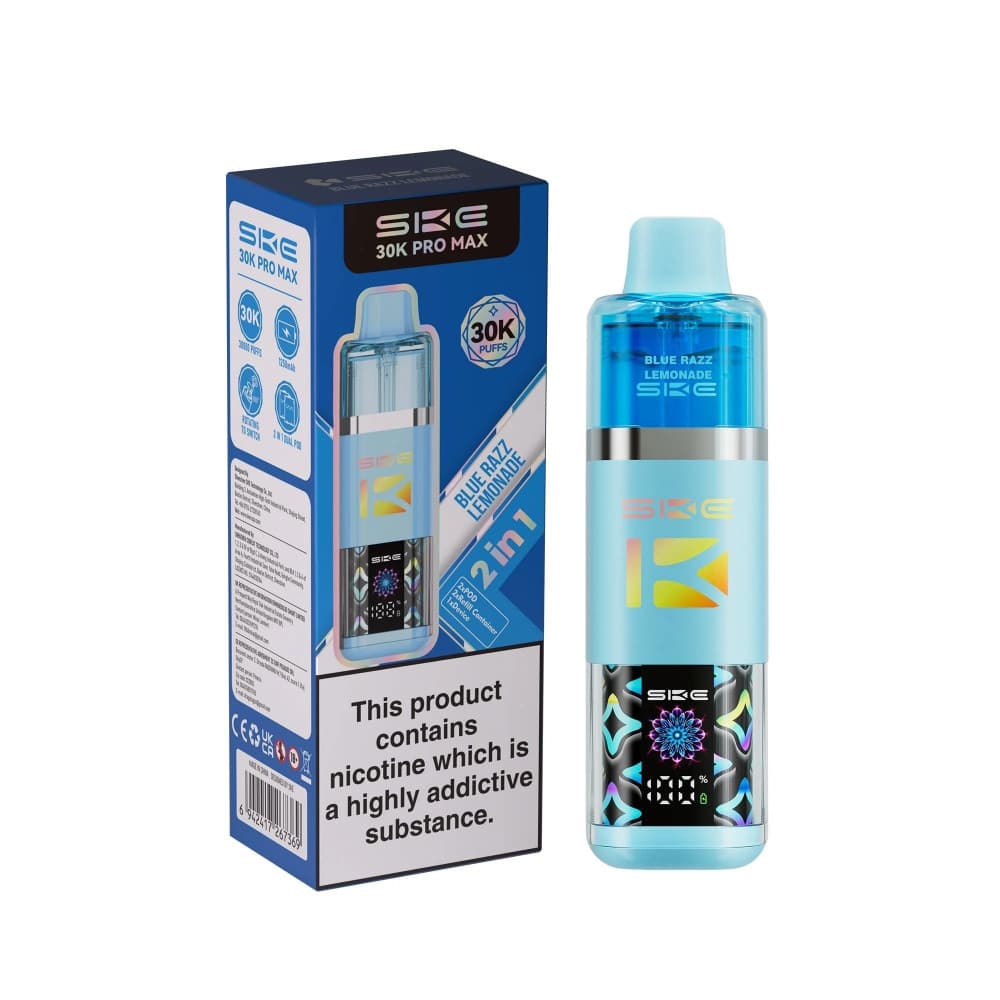  Blue Razz Lemonade SKE 30k Pro Max Prefilled Vape Kit