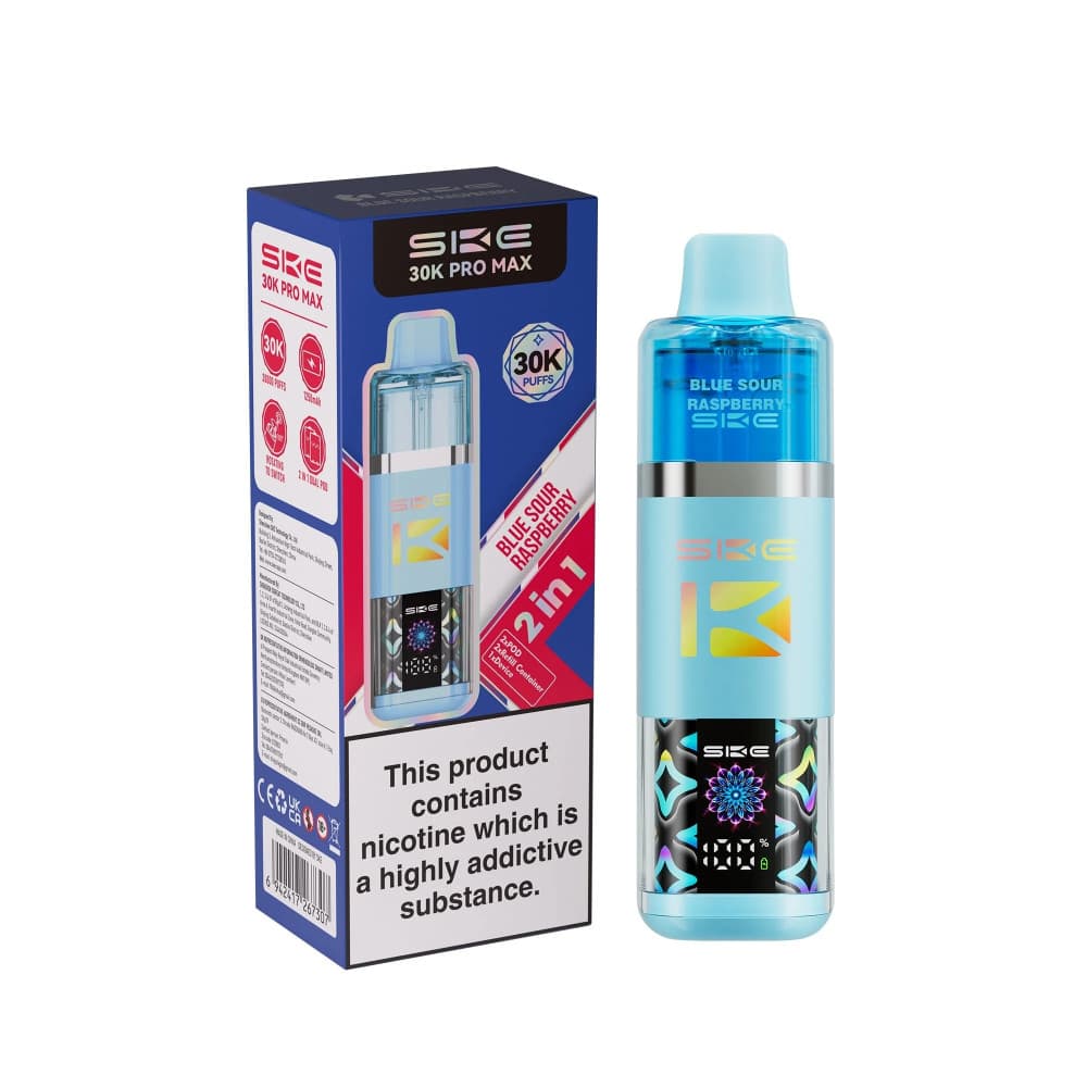  Blueberry Raspberry SKE 30k Pro Max Prefilled Vape Kit