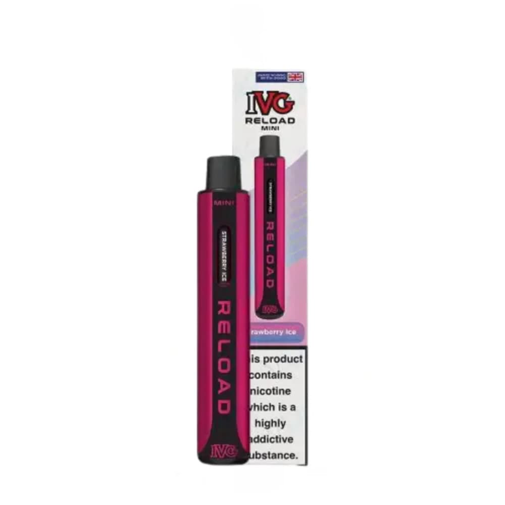  Sour Raspberry IVG Reload Mini Prefilled Pod Vape Kit