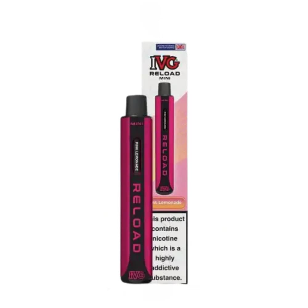  Pink Lemonade IVG Reload Mini Prefilled Pod Vape Kit