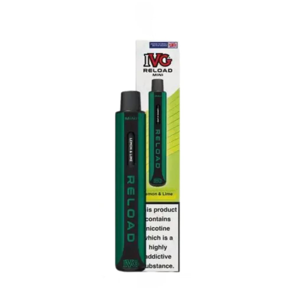 Lemon Lime IVG Reload Mini Prefilled Pod Vape Kit