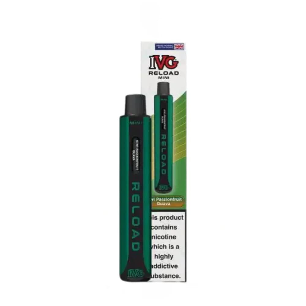  Kiwi Passionfruit Guava IVG Reload Mini Prefilled Pod Vape Kit