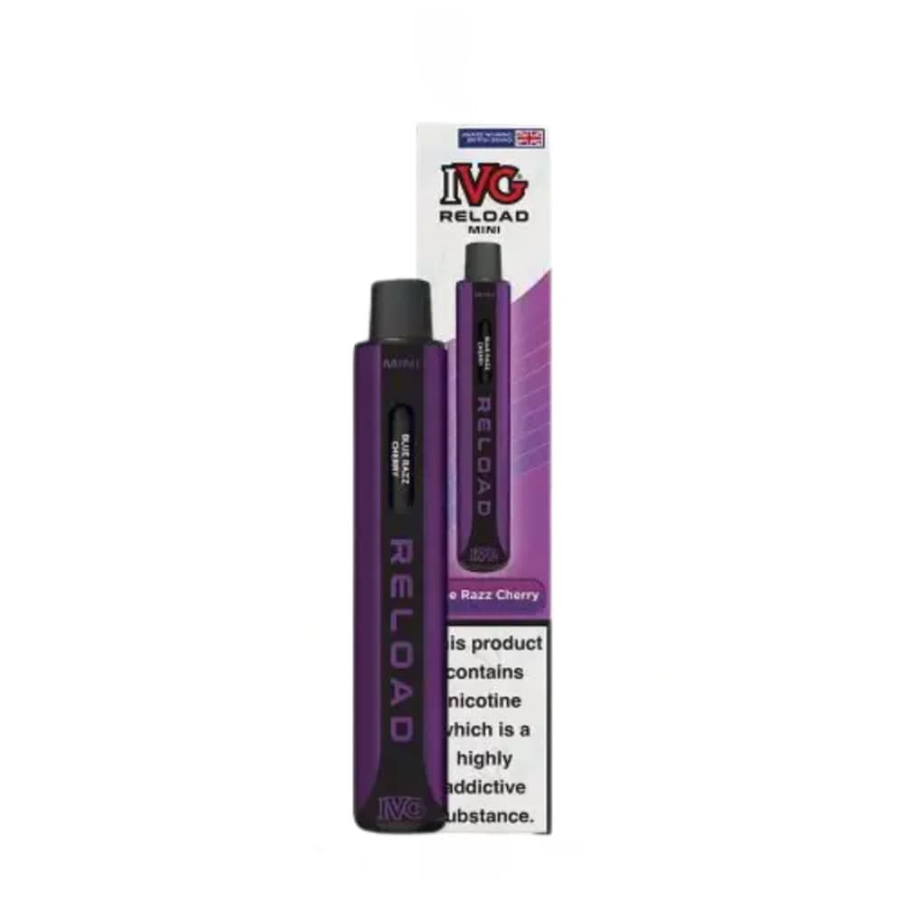 Blue Razz Cherry IVG Reload Mini Prefilled Pod Vape Kit